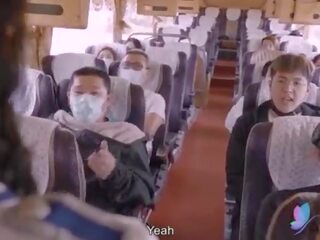 Sexo película tour autobús con pechugona asiática strumpet original china av x calificación presilla con inglés sub