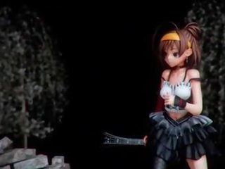 3d hentai phim hoạt hình nét đẹp được fucked lược thuộc về chó lên váy