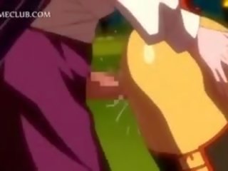 Sweet 3d Anime Redhead Gets gorgeous Body Filled With Cum