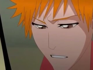 Bleach dirty movie Senna takes care of Ichigos boner