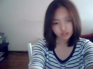 Korean schoolgirl on web cam