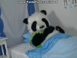 汚い 汚い ビデオ へ 治療法 a 病人 panda