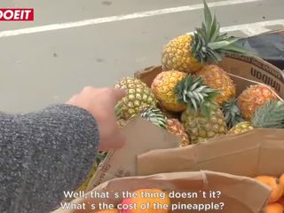 Letsdoeit - Latina Goes From Selling Fruits to Selling Pussy