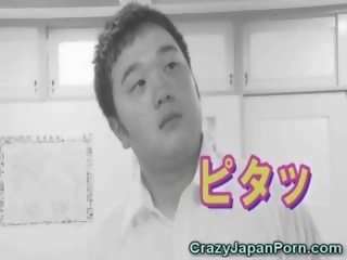 Črno jebe bejba v wtf japonska porno!
