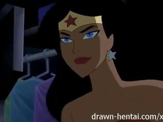 Justice league hentai - dva holky pre batman manhood