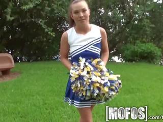 Mofos - provocative cheerleader sucks big dick