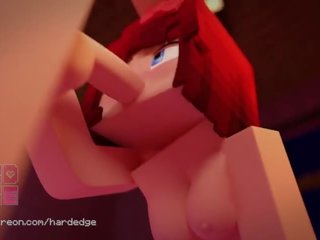 Minecraft 汚い 映画 スカーレット フェラチオ アニメーション (by hardedges)