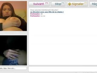 Sangat besar hotty di chatroulette - oleh camfake