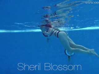 Sheril blossom tuyệt vời nga dưới nước, độ nét cao người lớn quay phim bd