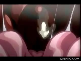 Hentai delicato x nominale video schiavo prende vagina scopata brutalmente in