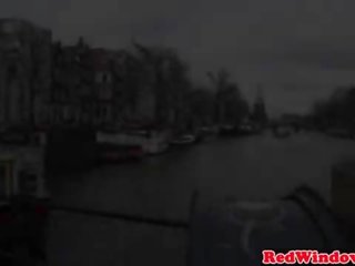 Real dutch harlot rides and sucks porno trip stripling