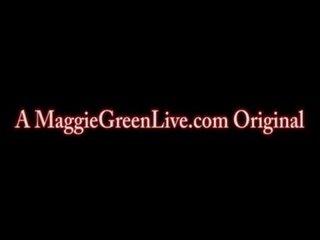 淫 邻居 maggie greens 希望 您的 公鸡!