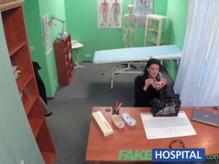 FakeHospital medico prepares sure patient is well checked over X rated movie shows