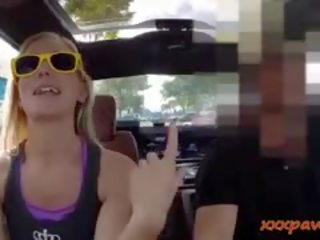 Blonde Bimbo Sells Her Car And Gets Fucked At The Pawnshop