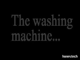 De het wassen machine
