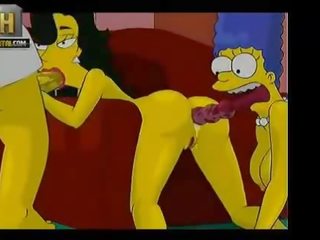 Simpsons adult video Threesome