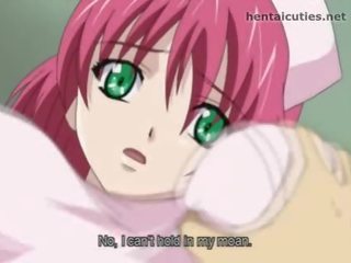 Adorable anime teen nurse fucked hard film