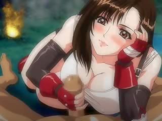 Tifa lockheart anime čiulpimas