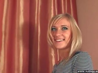 Cute smoking elite 19 y.o. blonde hardcore video