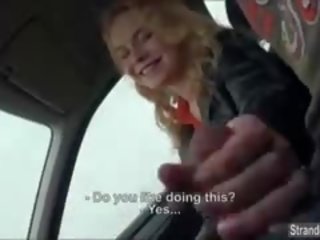 Hitchhiker Nishe Gives Handjob For Ride