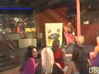 Perky Girls Go Insane For The Dancing Bear Crew