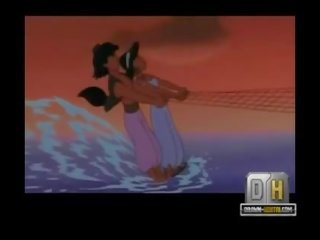 Aladdin adult movie Beach sex film with Jasmine