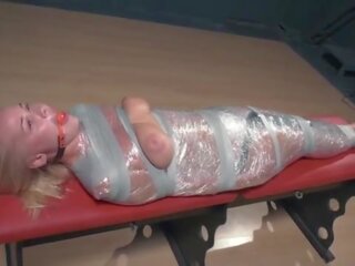 Darina has multiple orgasms Mummification with magic wand 1