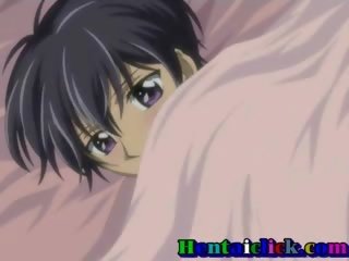 Hentai Gay buddy Naked In Bed Having Love N adult film