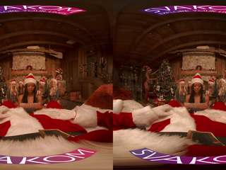 VRBangers Christams Orgy with Abella Danger and her 7 sedusive Elves VR xxx video