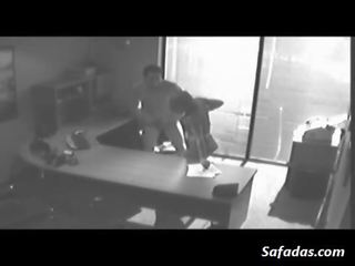 Secretary fucking her co-worker Hidden Camera