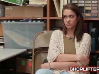 Naughty Shoplifting Hottie Backroom Spy-Cam dirty film