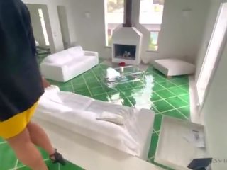 Incredible business woman gets fucked in several positions in a luxury villa - business-bitch