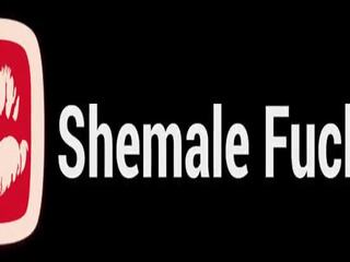 Shemale Christmas beguiling party