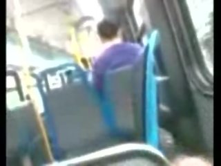 This boy Is Crazy To Jerk Off In The Bus