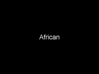 Afrikansk otroligt avrunkning