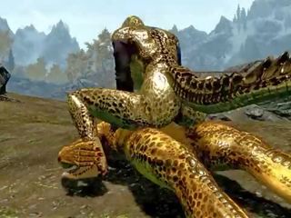 Private adult film of two argonians