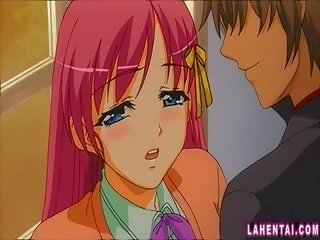 Hentai mademoiselle fondled and fingered