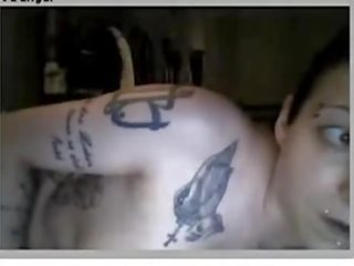 Gundul tatoo perempuan movs dia barang di omegle