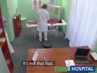 Xxx film therapy for the patients tight pussy