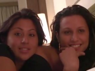 Watch How These Two marvelous Spanish Teen Sisters Take Turns To