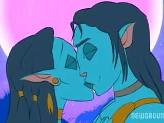 Avatar - first-rate Na'vi sex movie