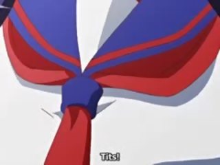 Lascivious Romance Anime clip With Uncensored Big Tits, Bukkake