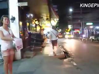 Venäläinen saattaja sisään bangkok punainen valo district [hidden camera]