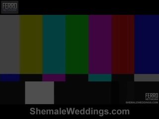 Shemale Weddings Proudly Presents Senna, Camile, Patricia_bismarck In sex Scene