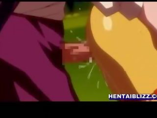 Pelirroja hentai tetas brutalmente follada en la mazmorra