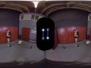 VR xxx movie Sneaking Into Girls Locker Room On BaDoinkVR