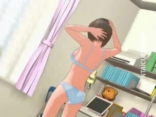 Adorable 3D Hentai beauty Have A Wet Dream