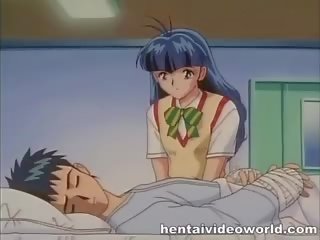 Nurse Seduces Patient Into Hentai Fuck