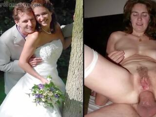 Hairy Dressed and Undressed Brides, Free dirty video ef